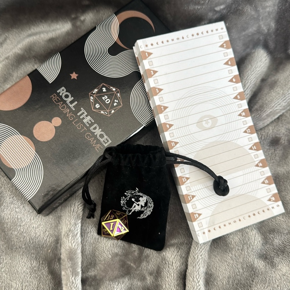 Fairyloot TBR dice game